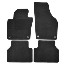 Velur auto tepisi za za VOLKSWAGEN VW Tiguan 2007-2015 4 kom