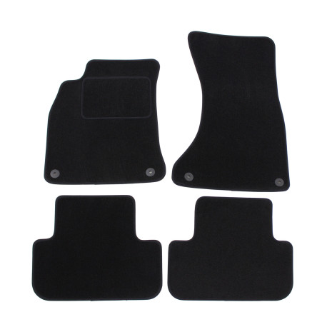 Za konkretan model Velur auto tepisi za za AUDI A4 B8 / Audi A5 2009-2015 4 kom | race-shop.hr