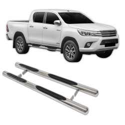 Bočne stepenice od nehrđajućeg čelika za Toyota Hilux 4D 2015-2022