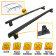 Krovni nosači Krovni nosači za VW Caddy maxi 2003-2011 (Black) | race-shop.hr