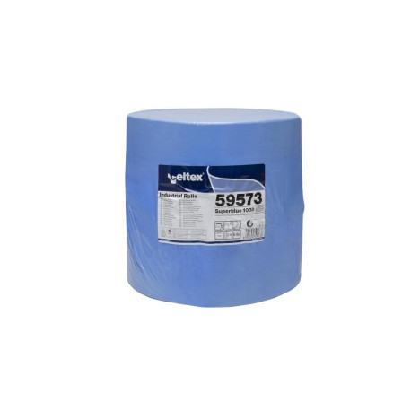 Dodaci CELTEX SUPER BLUE - industrijska papirnata rola plava (1000 listića) | race-shop.hr