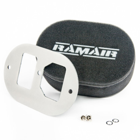 Filteri za karburatore Ramair dvostruki sportski filter za pjenu za rasplinjače GM Varajet II | race-shop.hr