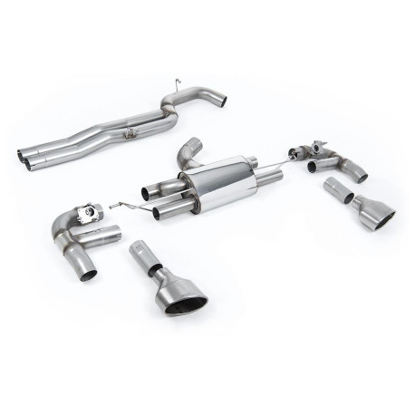 Ispušni sistemi Milltek Milltek Cat-back exhaust (loudest) for Audi RS3 Saloon/Sedan 400PS (GPF) 2019+ - Titanium tips | race-shop.hr
