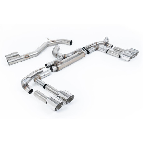 Ispušni sistemi Milltek Milltek Cat-back exhaust (loudest) for Audi S3 Saloon/Sedan 310PS (8Y) (non-GPF) 2022+ - Polished tips | race-shop.hr