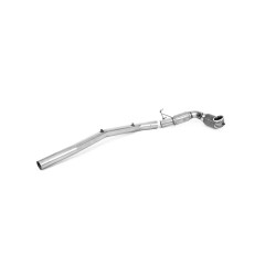 Milltek Large-bore downpipe with sports cat for Audi S3 2.0TFSI Quattro Sportback 310PS & 333PS (8Y) (GPF, HJS cat) 2020+