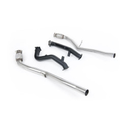 Milltek Cat replacement pipes for Audi S8 4.0 TFSI quattro Tiptronic (D4) (non-GPF) 2013-2018