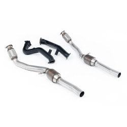 Milltek Hi-flow sports cats for Audi S8 4.0 TFSI quattro Tiptronic (D4) (non-GPF) 2013-2018