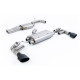 Milltek Cat-back exhaust resonated for Audi TT Mk3 TTRS 2.5TFSI Quattro (non-GPF) 2016+ - Cerakote black tips
