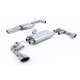 Milltek GPF-back exhaust resonated for Audi TT Mk3 TTRS 2.5TFSI Quattro (GPF) 2019+ - Brushed titanium tips