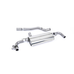 Milltek GPF-back exhaust for BMW M135i xDrive 5 Door (GPF) 2019+ - Carbon tips