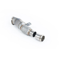 Milltek Large-bore downpipe with sports cat for BMW M240i Coupe (GPF) 2022+