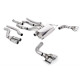 Milltek Cat-back exhaust for BMW M240i Coupe (GPF) 2022+ - Polished tips