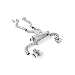 Milltek GPF-back exhaust for BMW M340i (G20/G21) XDrive Saloon/Touring (GPF) 2019+ - Polished tips
