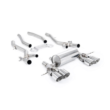 Ispušni sistemi Milltek Milltek GPF-back exhaust for BMW M3 (G80/G81) S58 3.0 Turbo Touring/XDrive (GPF) 2020+ - Polished tips | race-shop.hr