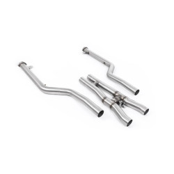 Milltek GPF bypass pipe for BMW M8 (F93) 4.4l V8 Twin Turbo Gran Coupe LCI (GPF) 2021+
