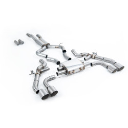 Milltek Axle-back exhaust for BMW X3 X3M/X3M Comp 3.0 (G01) (non-GPF) 2022+ - Titanium tips
