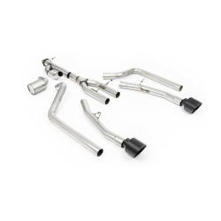 Milltek Cat-back exhaust for RAM 1500 3.0 Twin Turbo (non-GPF) 2025+ - Cerakote black tips