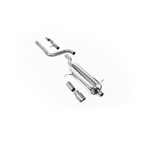 Ispušni sistemi Milltek Milltek GPF-back exhaust resonated polished tips for Ford Fiesta Mk8 1.0T EcoBoost ST-Line 3 & 5 Door (GPF, GT-90) 2020+ | race-shop.hr