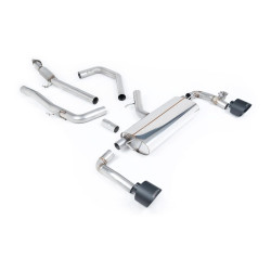 Milltek Cat-back exhaust for Hyundai i30 N Performance 2.0 T-GDi (GPF) 2021+ - Cerakote black tips