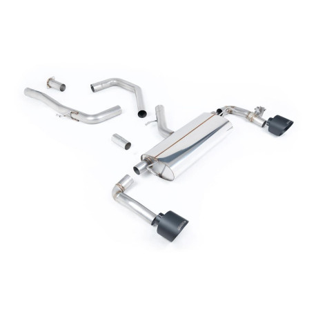 Ispušni sistemi Milltek Milltek Cat-back exhaust for Hyundai i30 N Performance 2.0 T-GDi (GPF, EC approved) 2021+ - Cerakote black tips | race-shop.hr
