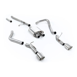 Milltek Cat-back exhaust for Jeep Gladiator 3.6 V6 (non-GPF, side exit) 2020+ - Polished tips