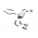 Ispušni sistemi Milltek Milltek GPF-back exhaust (louder) for Land Rover Defender 90 2.0 I4 P300 & P400e (non-GPF) 2020+ - Quad titanium tips | race-shop.hr