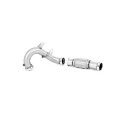 Milltek Large-bore downpipe with de-cat for Mercedes A45 & A45S AMG 2.0 Turbo (non-GPF) 2019-2021