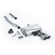 Milltek GPF-back exhaust valved for Mini Cooper S 2.0 Turbo (F56) (GPF) 2019-2020 - Twin titanium tips