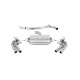 Milltek GPF-back exhaust (louder) for Seat Cupra Formentor 2.0TFSI 4Drive 310PS (GPF) 2021+ - Quad burnt titanium tips