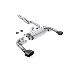 Milltek GPF-back exhaust for Seat Cupra Formentor VZ5 2.5T 5 Cylinder 390PS 4Drive (non-GPF) 2021+ - Cerakote black tips
