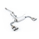 Ispušni sistemi Milltek Milltek Secondary cat-back exhaust (quieter) for Toyota GR86 2.4 Litre (non-GPF) 2022+ - Quad brushed titanium tips | race-shop.hr