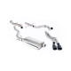 Milltek Cat-back exhaust (louder) for Toyota Tacoma Crew Cab/Extended Cab (non-GPF) 2024+ - Dual Cerakote black tips
