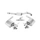 Ispušni sistemi Milltek Milltek Cat-back exhaust resonated valved for Volkswagen Arteon 2.0TSI 280PS 4Motion (non-GPF, Semi) 2019-2021 | race-shop.hr