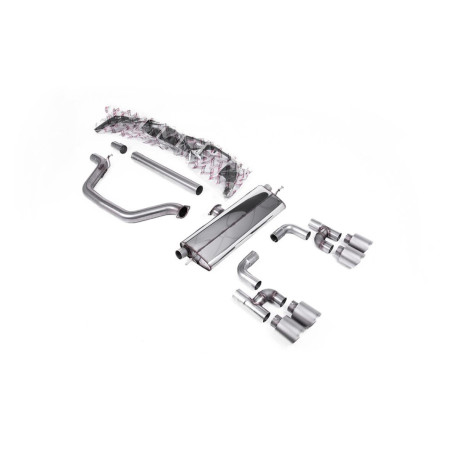 Ispušni sistemi Milltek Milltek GPF-back exhaust titanium tips for Volkswagen Golf Mk8 GTi (GPF) 2020-2024 | race-shop.hr