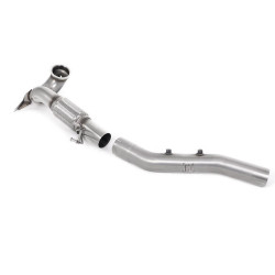 Milltek veliki downpipe bez katalizatora za Volkswagen Golf Mk8.5 GTi Clubsport (GPF, za Milltek sustav) 2024+