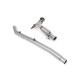 Ispušni sistemi Milltek Milltek Large-bore downpipe with de-cat for Volkswagen T-Roc R 2.0TSI 300ps 2022+ | race-shop.hr