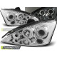 Farovi i rasvjeta TUNING-TEC farovi (Angel Eyes) za FORD FOCUS 10.98-10.01 (H1), krom | race-shop.hr