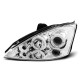 Farovi i rasvjeta TUNING-TEC farovi (Angel Eyes) za FORD FOCUS 10.98-10.01 (H1), krom | race-shop.hr
