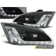 TUNING-TEC farovi (DRL) za FORD FOCUS II 09.04-01.08 (H1), crna, V1
