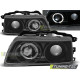 Farovi i rasvjeta TUNING-TEC farovi (Angel Eyes) za HONDA CRX 09.87-89 (H1, bez homologacije), crna | race-shop.hr