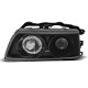 Farovi i rasvjeta TUNING-TEC farovi (Angel Eyes) za HONDA CRX 09.87-89 (H1, bez homologacije), crna | race-shop.hr