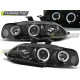 Farovi i rasvjeta TUNING-TEC farovi (Angel Eyes) za HONDA CIVIC 09.91-08.95 4D (H1), crna | race-shop.hr
