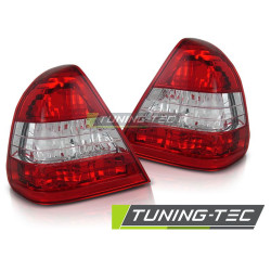 TUNING-TEC stražnja svjetla za MERCEDES W202 C-KLASA 06.93-06.00 (LIMOUSINE), crveno-bijela