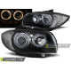 TUNING-TEC farovi (Angel Eyes) za BMW 1 E87/E81/82/88 04-11 (H7), crna, V2