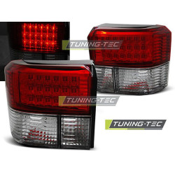 TUNING-TEC LED stražnja svjetla za VW T4 90-03.03, crveno-bijela, V2