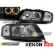 TUNING-TEC farovi (Angel Eyes) za XENON AUDI A6 06.01-05.04 (D2S/H7), crna