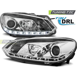 Farovi pravi drl krom za VW GOLF 6 10.08-12