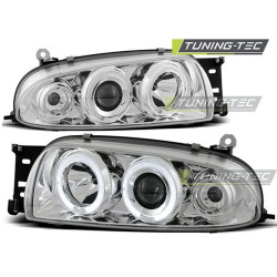 TUNING-TEC farovi (Angel Eyes) za FORD FIESTA MK4 10.95-08.99 (H1), krom