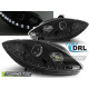 Farovi i rasvjeta TUNING-TEC farovi (True DRL) za SEAT LEON ALTEA 09-12 (H1), crna | race-shop.hr