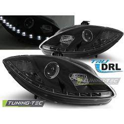 TUNING-TEC farovi (True DRL) za SEAT LEON ALTEA 09-12 (H1), crna